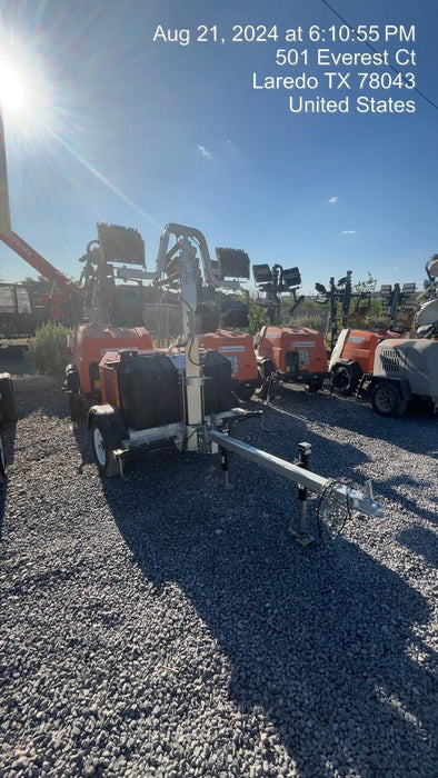 2024 Wanco WLTT-4MM4K Diesel, Deep Sea Controller, Shore Power Plug, Auto Start, (4) 350W LED Floodlights, 4kW Generator, 60 Gal Fuel Tank, 2" Ball, T3