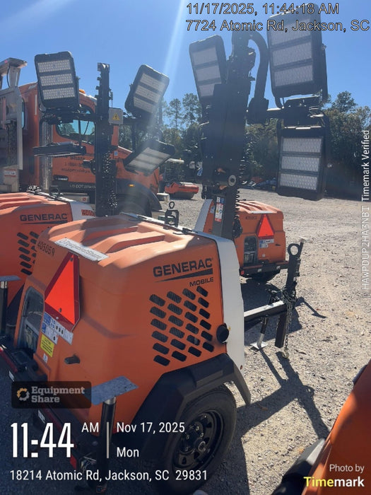2024 Generac MLT6SKDS-STD4 ELEC WINCH Diesel, Electric Winch Mast, Powerzone Controller, (4) 320W LED Lights, 4kW Generator, 39.9 Gal Fuel Tank, 2" Ball, T3