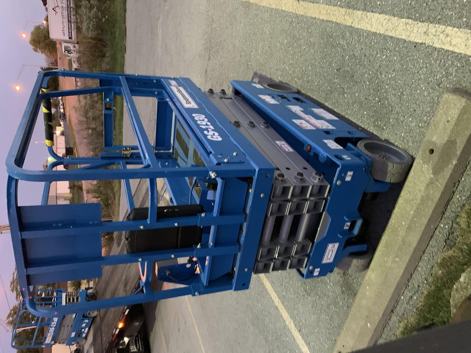 2020 Genie GS-1930 Solid Non Marking Tires, Beacon, Folding rails with half height swing gate