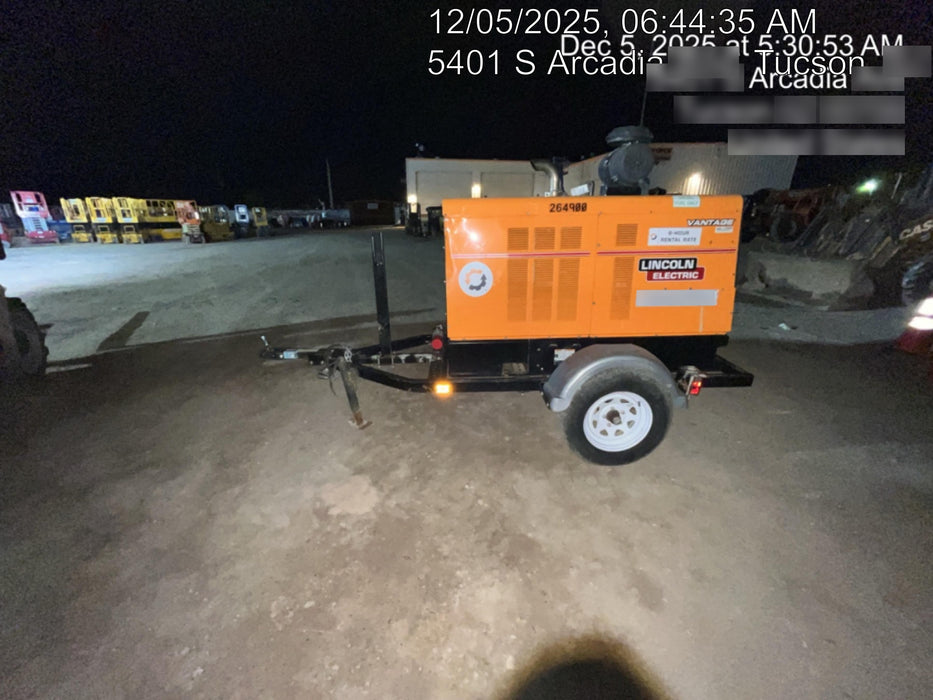 2022 Lincoln Electric Vantage 549X Crosslink Technology, Trailer Mounted, ES Decals, T3