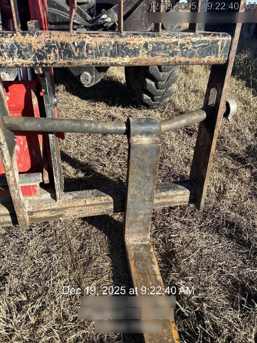 2019 Manitou MTA10055 Cab/Heat/Air, 120 HP, Solid Tires, Work Lights, Lift Hook, Auxiliary Hydraulics 66" Carriage and 60" Forks