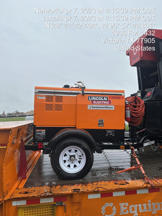 2022 Lincoln Electric LE400 Kubota V1505, Trlr, Cable Rack, Light Kit, ES Decals, T3