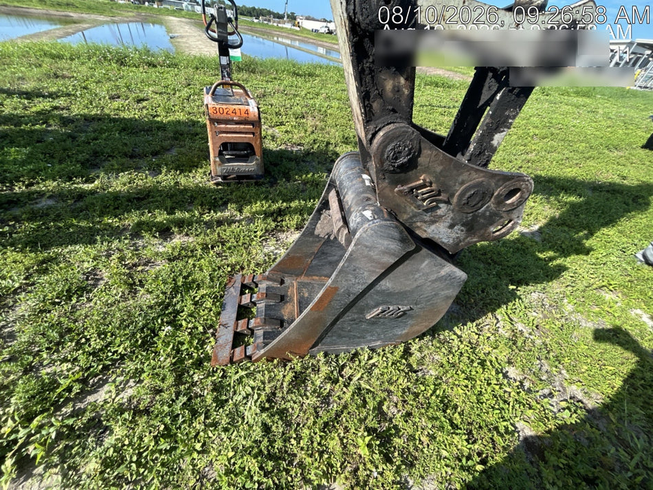 2019 Takeuchi TB290 Cab, AC, Rubber Tracks, Dozer Blade, Travel Alarm, Control Pattern Change Valve, Auxiliary Hydraulics w/18" Quick Coupler Bucket with teeth, 6.2 cu. ft. capacity/24" Quick Coupler Bucket with teeth, 8.6 cu. ft. capacity/36" Quick Coupler Bucket with teeth, 13.4 cu. ft. capacity, Quick Coupler, Hydraulic Thumb Installed