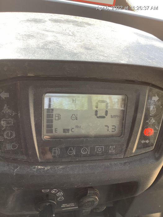 2022 Kubota RTV-X1140W-H Plastic Canopy, Windshield Acrylic Clear, LED Strobe Light, Wire Harness Kit, Back up Alarm