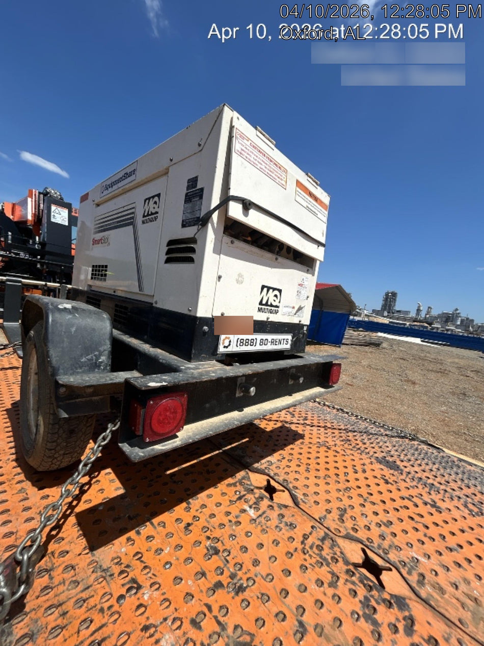 2019 Multiquip DLW400ESA4 Dual Pack, Trailer Mounted