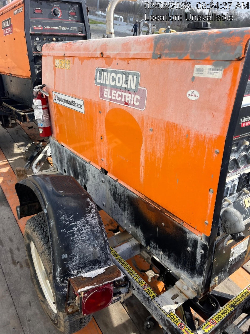 2022 Lincoln Electric LE400 Kubota V1505, Trlr, Cable Rack, Light Kit, ES Decals, T3