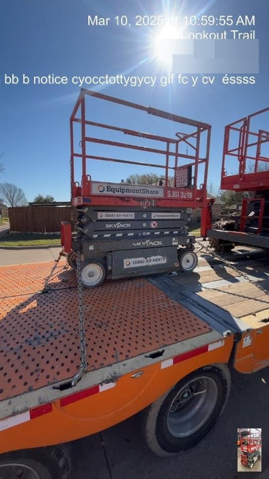 2018 SKYJACK SJIII-3219