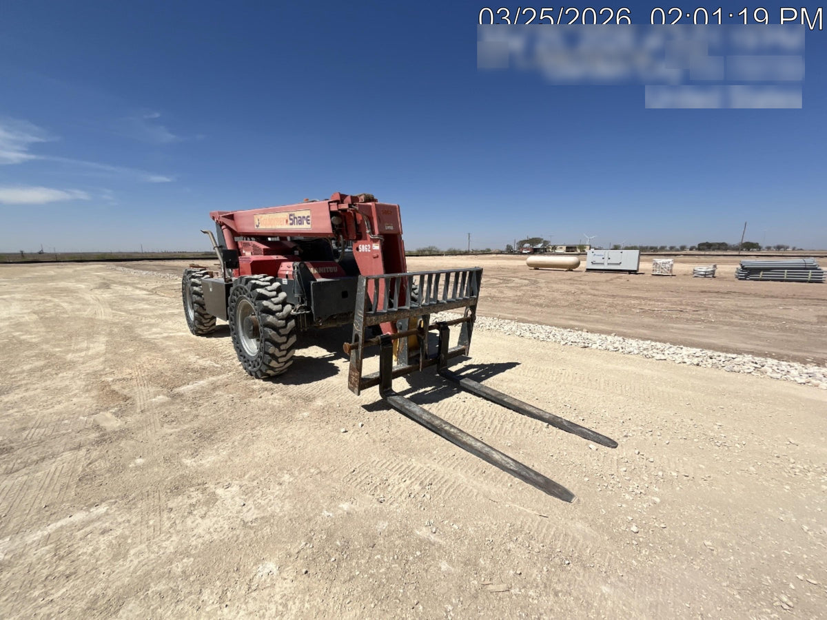 2018 Manitou 12042 Manitou MTA 12042, Solid Tires, 66" Carriage, Open ROPS, Flashing Beacon and Work Light Package