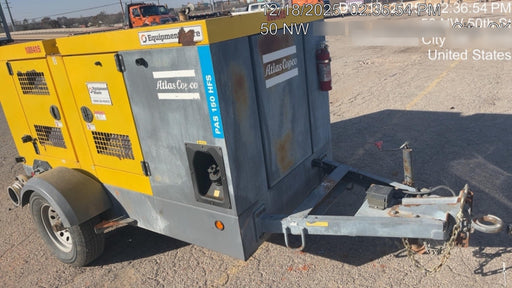 2020 ATLAS COPCO PAS 150 HF CS Enclosed
