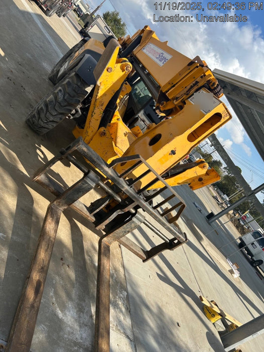 2019 JCB 510-56 JCB 510-56 74 HP w/Open ROPS, Beacon, Aux Hydraulics, Worklights, Solid Tires