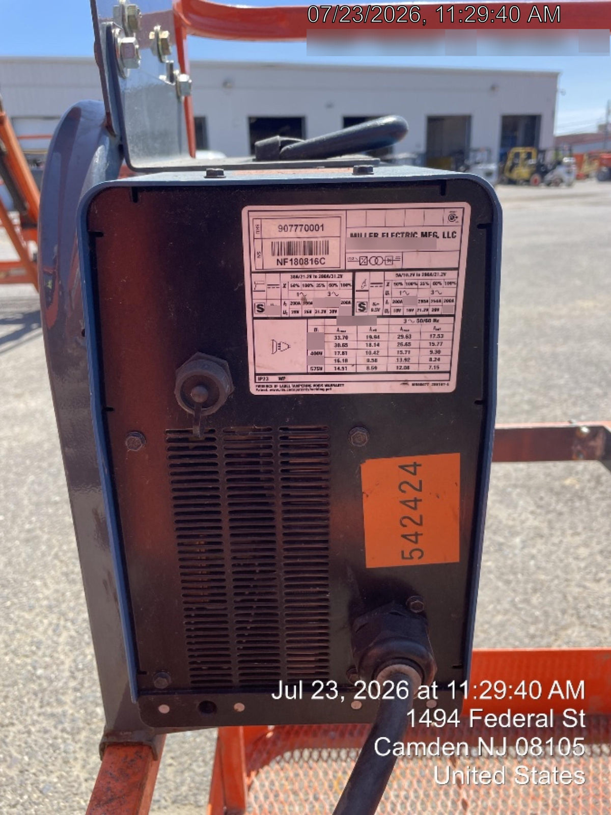 2025 MILLER ELECTRIC CST-282
