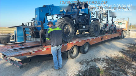 2018 Genie GTH-636 Genie GTH-636 w/Open ROPS, Solid Tires, Work Light/Beacon, 48" Carriage and Forks