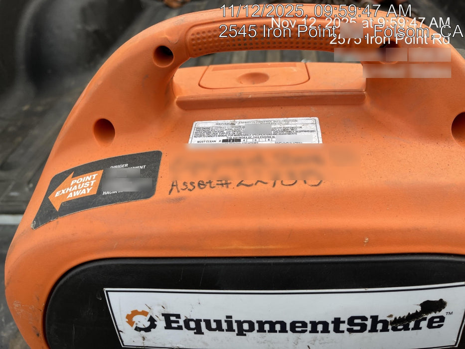 2022 GENERAC GP2500i