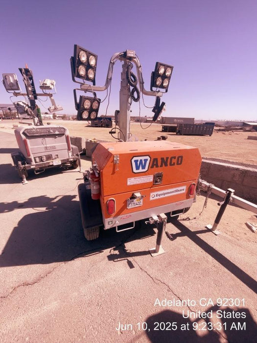 2024 Wanco WLTT-4MM4K Diesel, Deep Sea Controller, Shore Power Plug, Auto Start, (4) 350W LED Floodlights, 4kW Generator, 60 Gal Fuel Tank, 2" Ball, T3