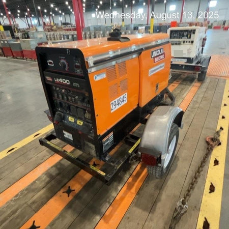 2023 Lincoln Electric LE400 Kubota V1505, Trlr, Cable Rack, Light Kit, ES Decals, T3