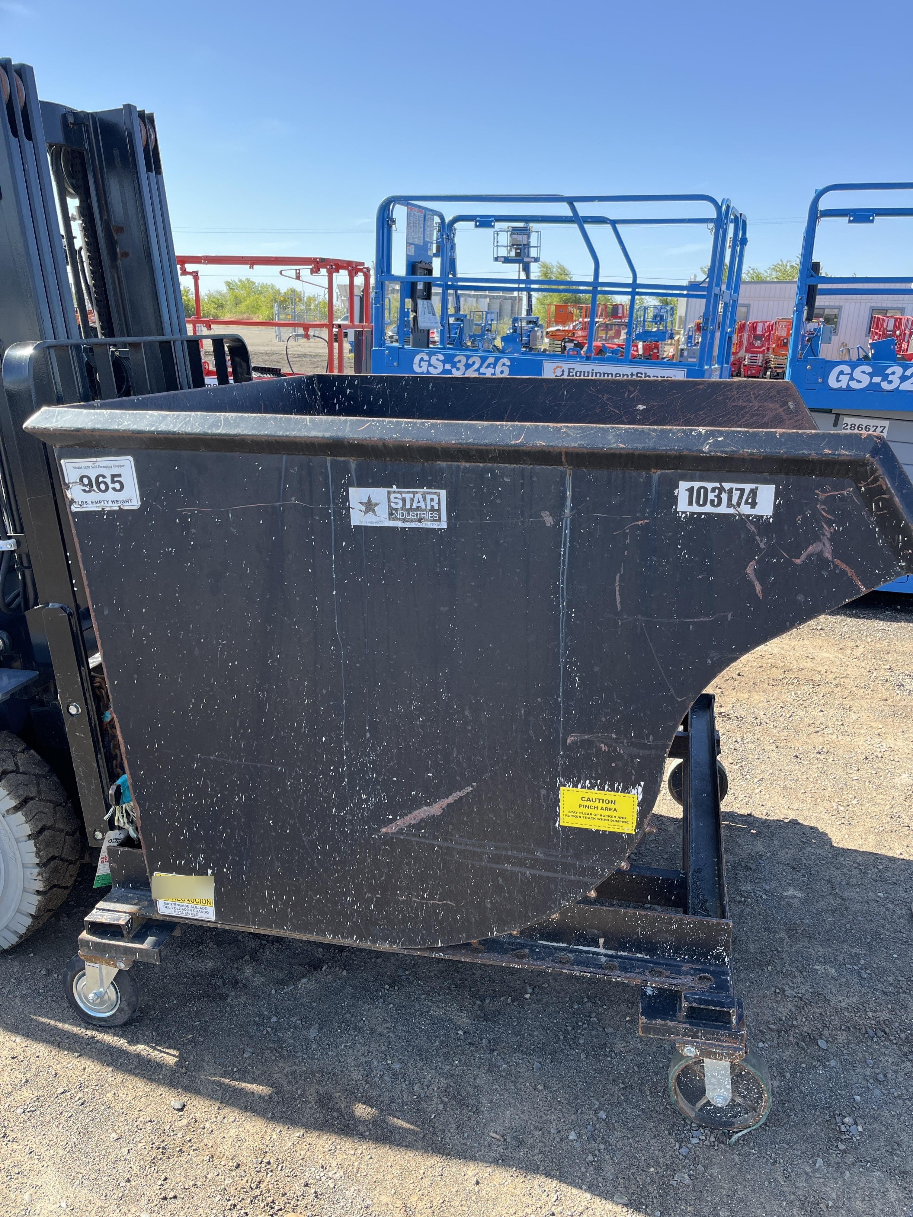 2020 STAR INDUSTRIES M-1820 - Self-Dump Hopper