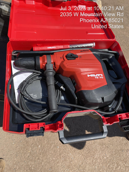 2020 HILTI TE 70-AVR