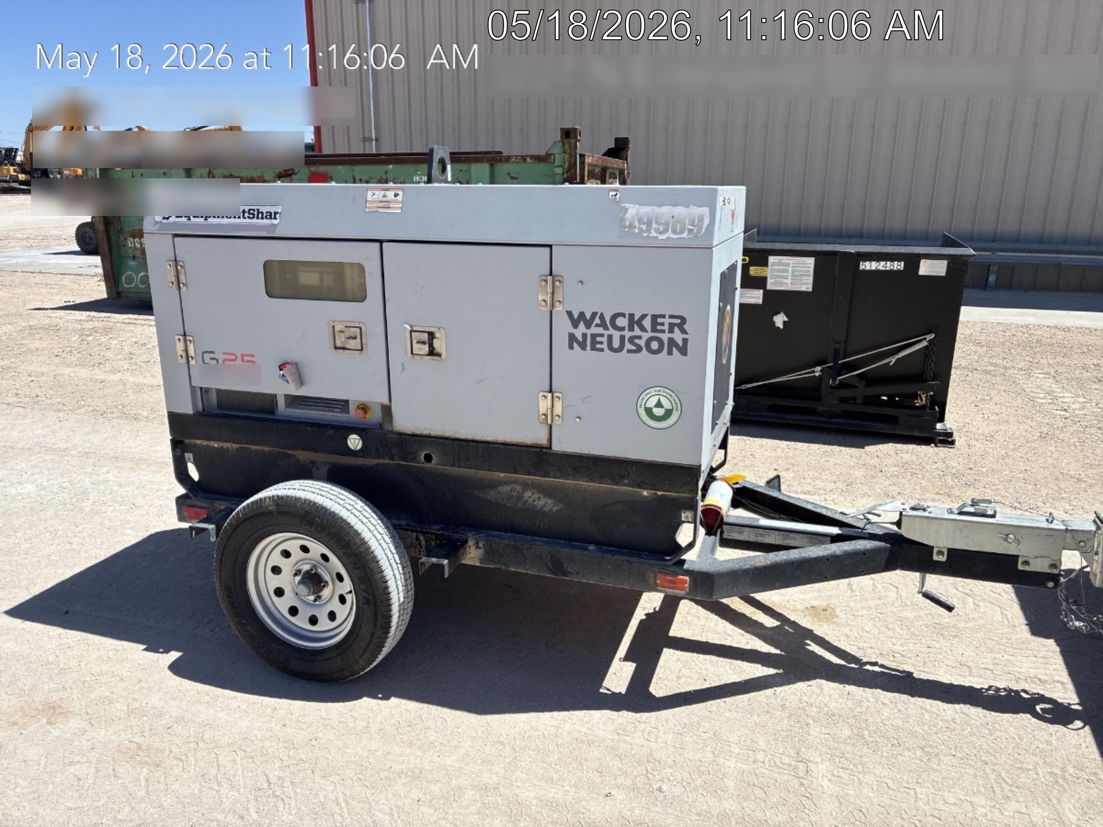 2019 WACKER NEUSON G25