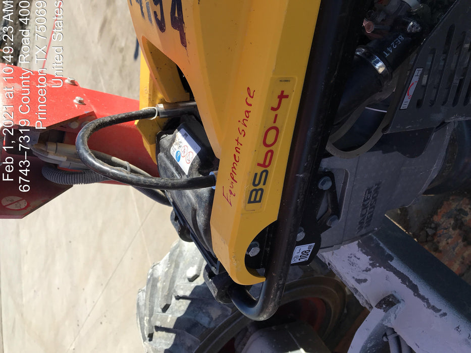 2020 WACKER NEUSON BS60-4As