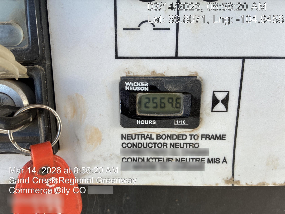 2019 Wacker Neuson LTV6L-MH Mobile Light Tower w/Fuel Level Sensor Installed