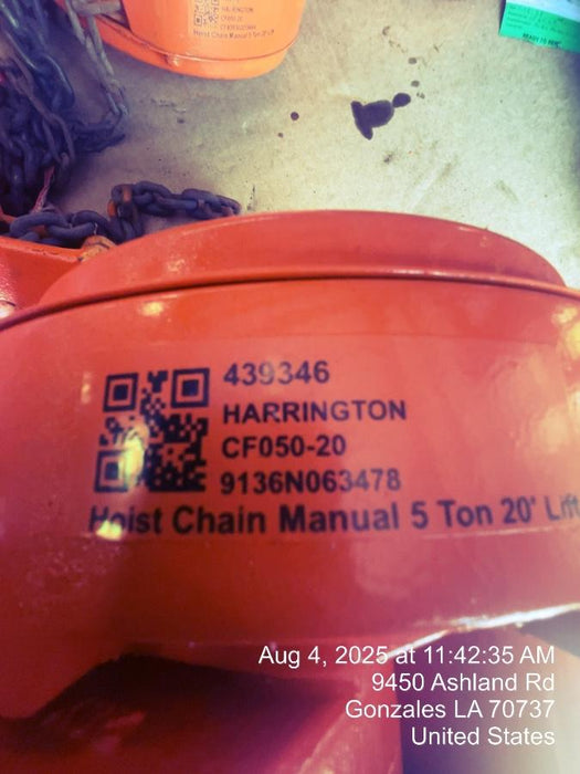 2024 HARRINGTON CF050-20