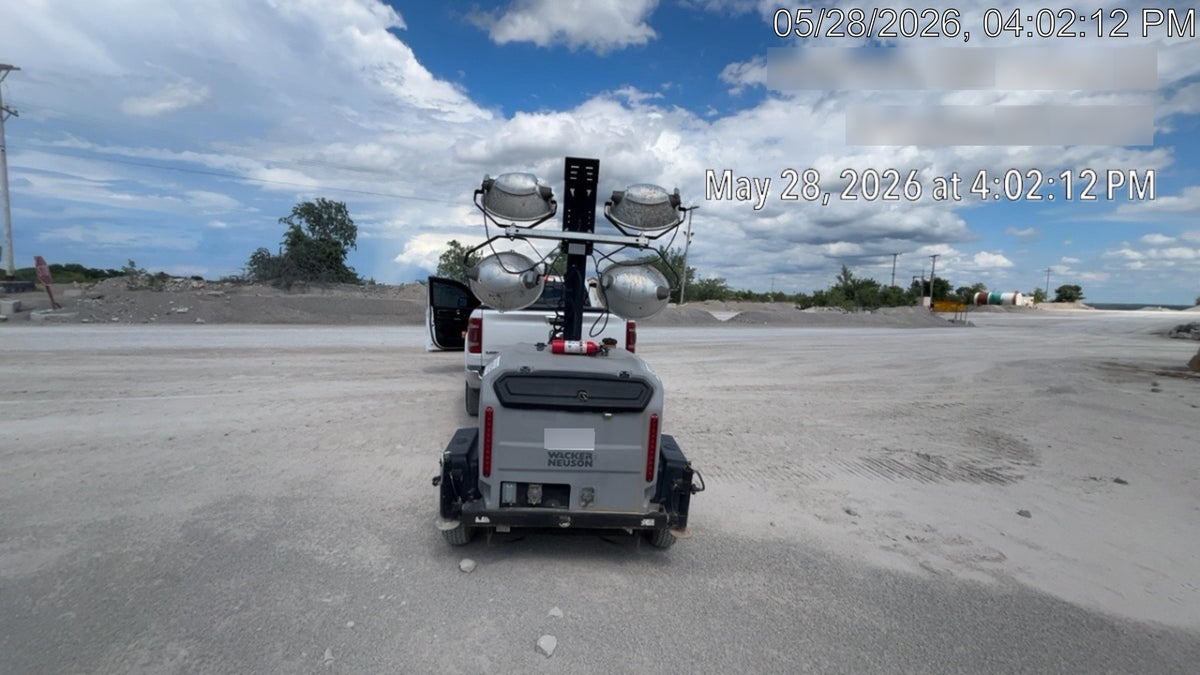 2019 Wacker Neuson LTV6L-MH Wacker Neuson LTV6L Mobile Light Tower w/Fuel Level Sensor Installed