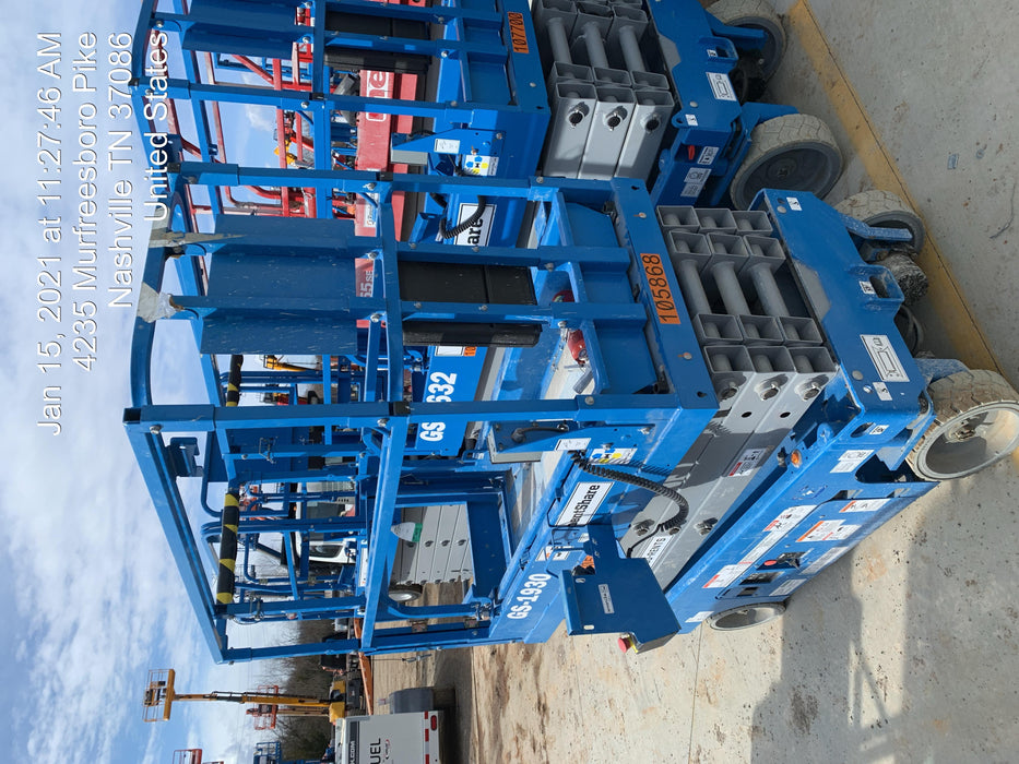 2020 Genie GS-1930 Solid Non Marking Tires, Beacon, Folding rails with half height swing gate