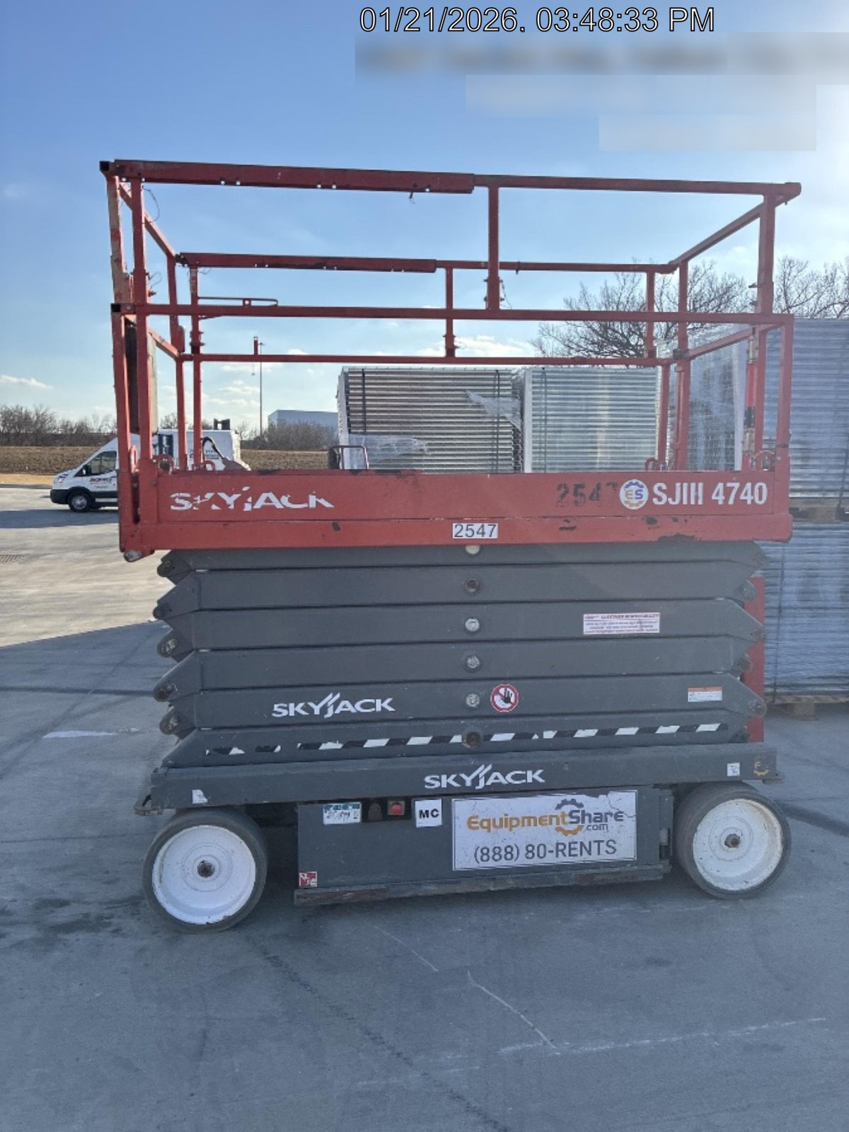 2016 SKYJACK SJIII-4740