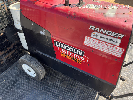 2021 Lincoln Electric Ranger 305 LPG K3430-1, Ranger 305 LPG, Undercarriage, Tank Holder & Strap, 10kw AC Gen, 25hp Kohler LPG Eng