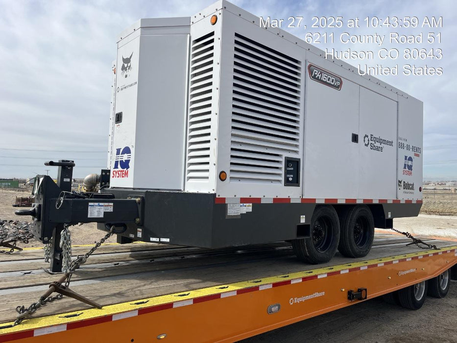 2025 BOBCAT PA1600VPWCU-T4F