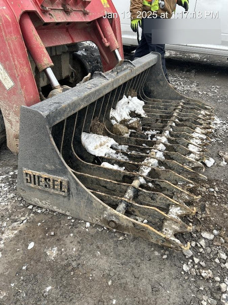 2024 DIESEL EQUIPMENT Skeleton Grapple Bucket, 74" CTL - Diesel Equipment