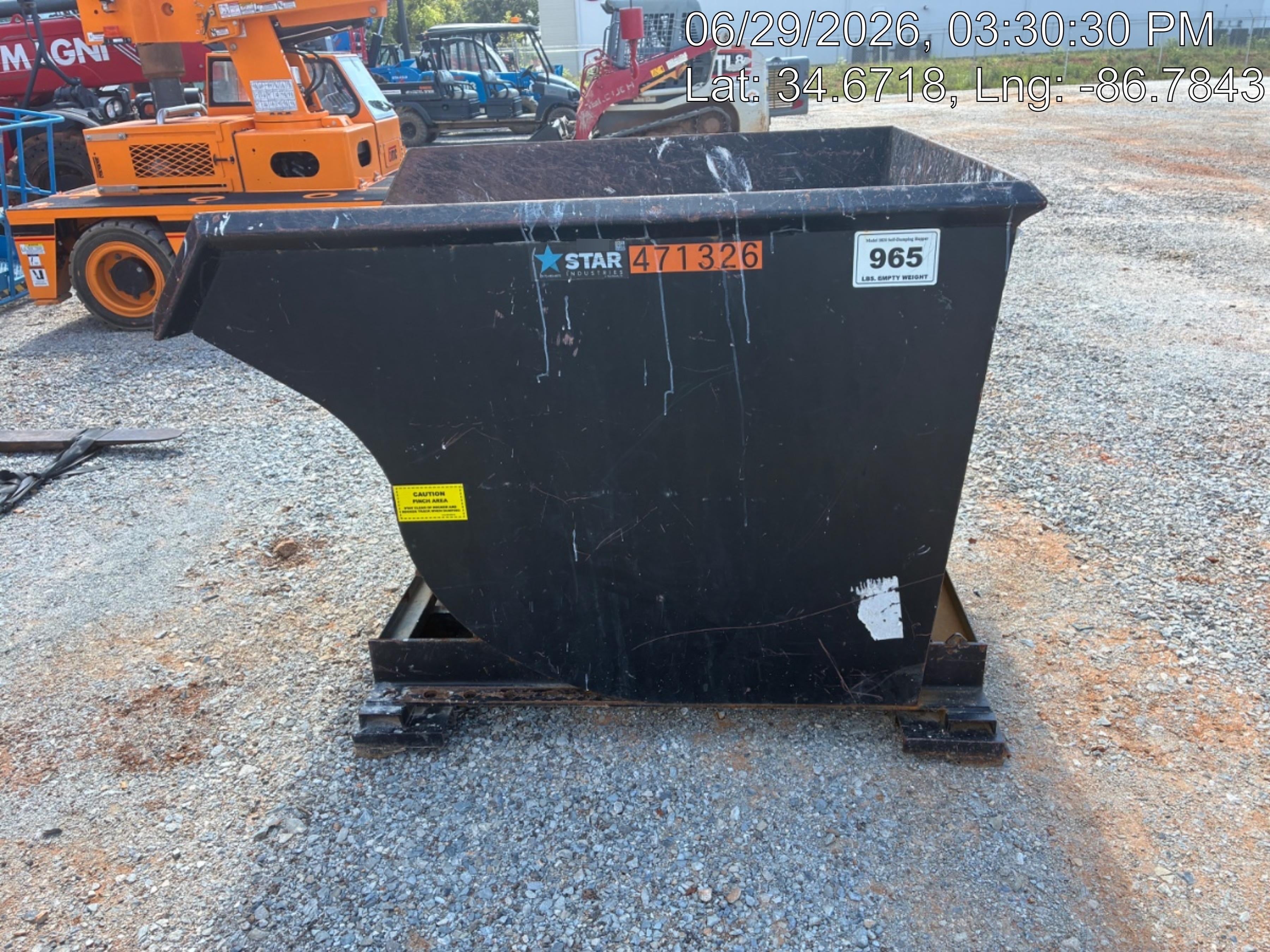 2024 STAR INDUSTRIES M-1820 - Self-Dump Hopper