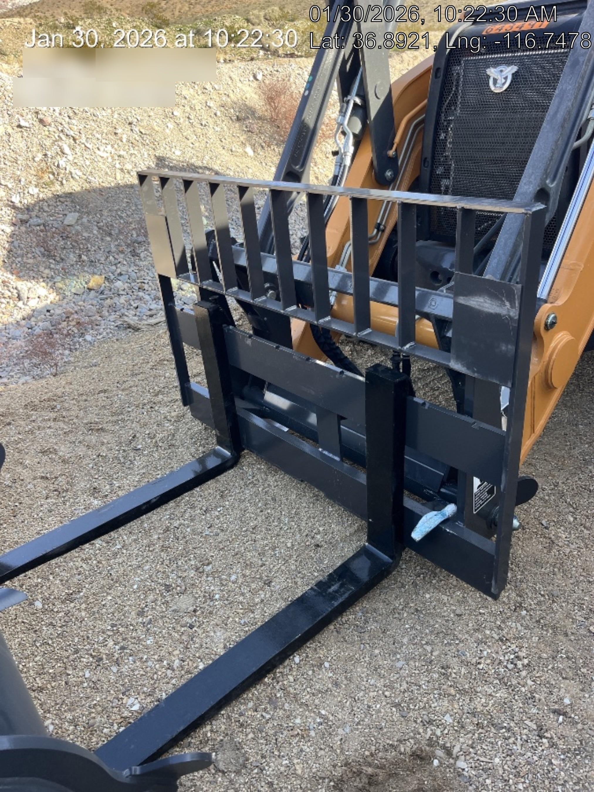 2026 CASE CNH 92658163 Backhoe Fork Set