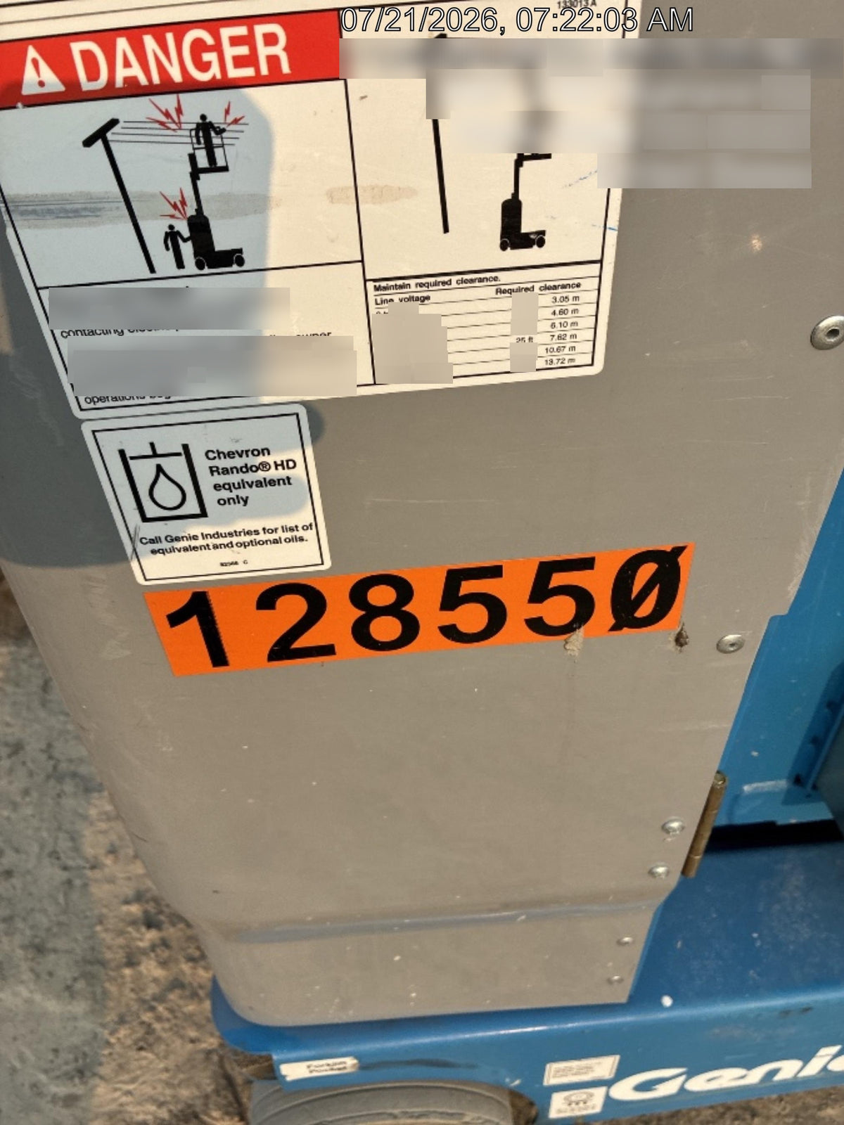2021 GENIE GR-20