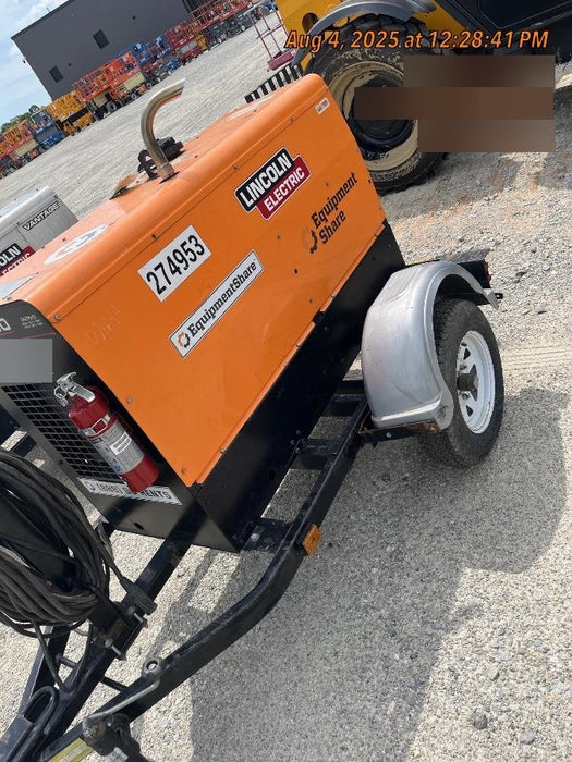 2022 Lincoln Electric LE400 Kubota V1505, Trlr, Cable Rack, Light Kit, ES Decals, T3