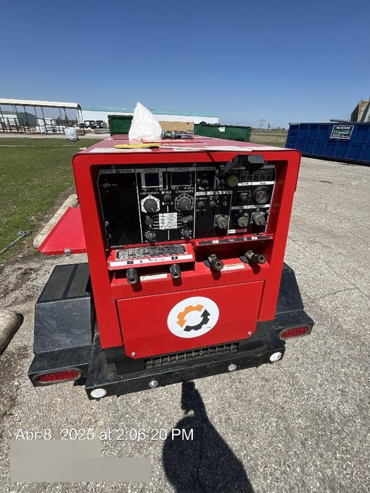 2023 Shindaiwa DGW400MDL Kubota D902 Engine, 23 HP, Dual Op Welder, Wire, Arc, Droop Stick, Tig, and CC Stick Functionality, Simulphase, 3 Phase and 1 Phase Gen Output, Single Axle NB Trlr, Slr Trckl Chrg 12V 12W, Fire Ext