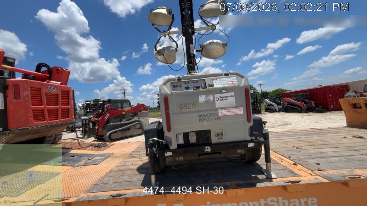 2024 Wacker Neuson LTT4 Diesel, Kohler KDW702, Deep Sea Controller, Auto Start, LED 320W, Bypass Outlet, T3