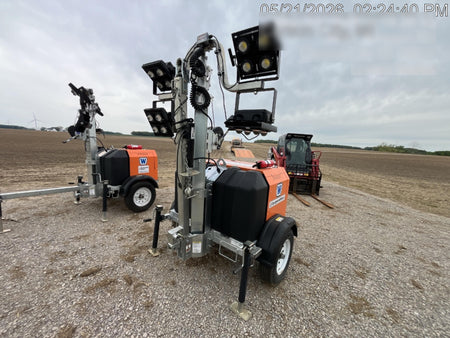 2024 Wanco WLTT-4MM4K Diesel, Deep Sea Controller, Shore Power Plug, Auto Start, (4) 350W LED Floodlights, 4kW Generator, 60 Gal Fuel Tank, 2" Ball, T3