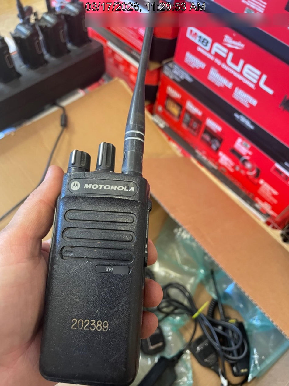 2022 MOTOROLA XPR3300E