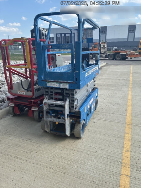 2020 Genie GS-1930 Solid Non Marking Tires, Beacon, Folding rails with half height swing gate