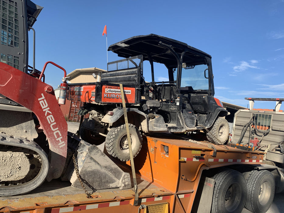 2019 Kubota RTV-X1140 4wd Utility Cart, LED Strobe, Windshield Tempered Glass, Plastic Canopy, Wire Harness Kit, Backup Alarm