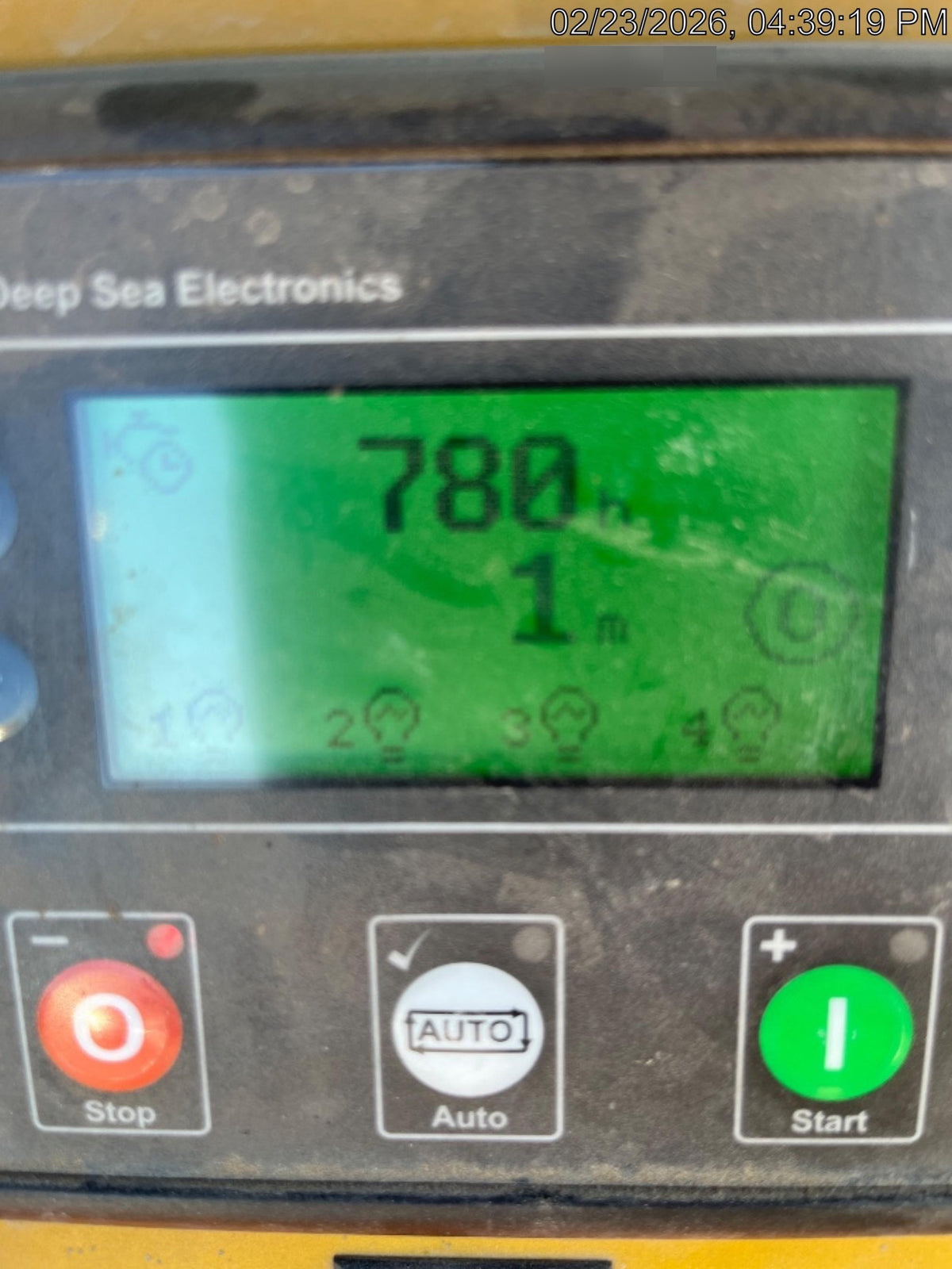 2022 Allmand NLV3GR (4) LED Light Fixture 350W, 23' Vertical Mast, 3kW Prime, Towable, ES Decals, T3