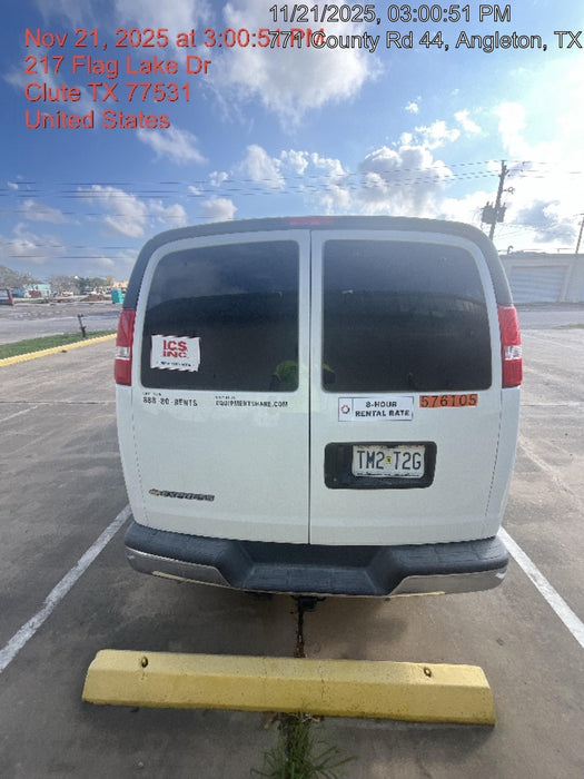 2025 CHEVROLET Express Van - Rental