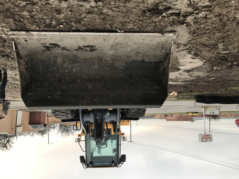 2019 John Deere 644K 4yd Wheel Loader, Cab/Heat/Air, 3 Function Hydraulics, JRB Hydraulic QC, QC 4yd bucket w/smooth cutting edge, QC Carriage, 72" Fork Tines, 5yr/5,000hr Powertrain and Hydraulics extended warranty