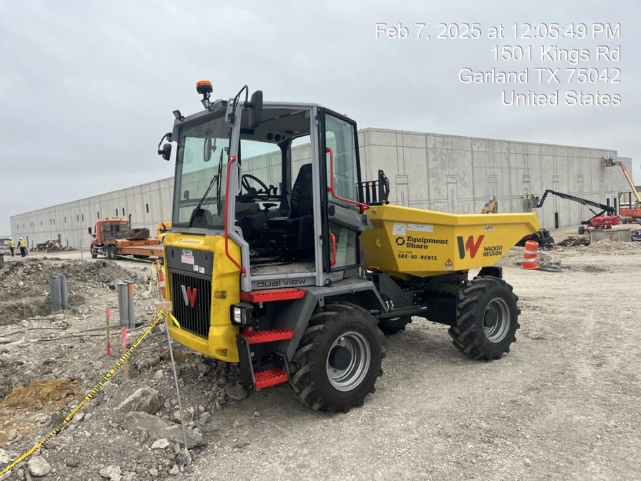 2025 WACKER NEUSON DV604 Cab Standard Tires