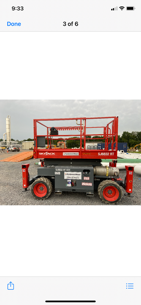 2021 SKYJACK SJ6832 RT