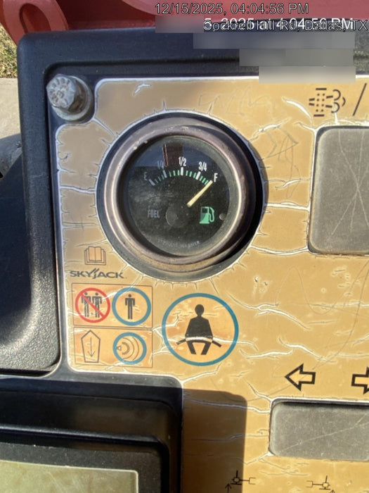 2016 Skyjack SJ643 TH 60" Carriage, Solid Tires