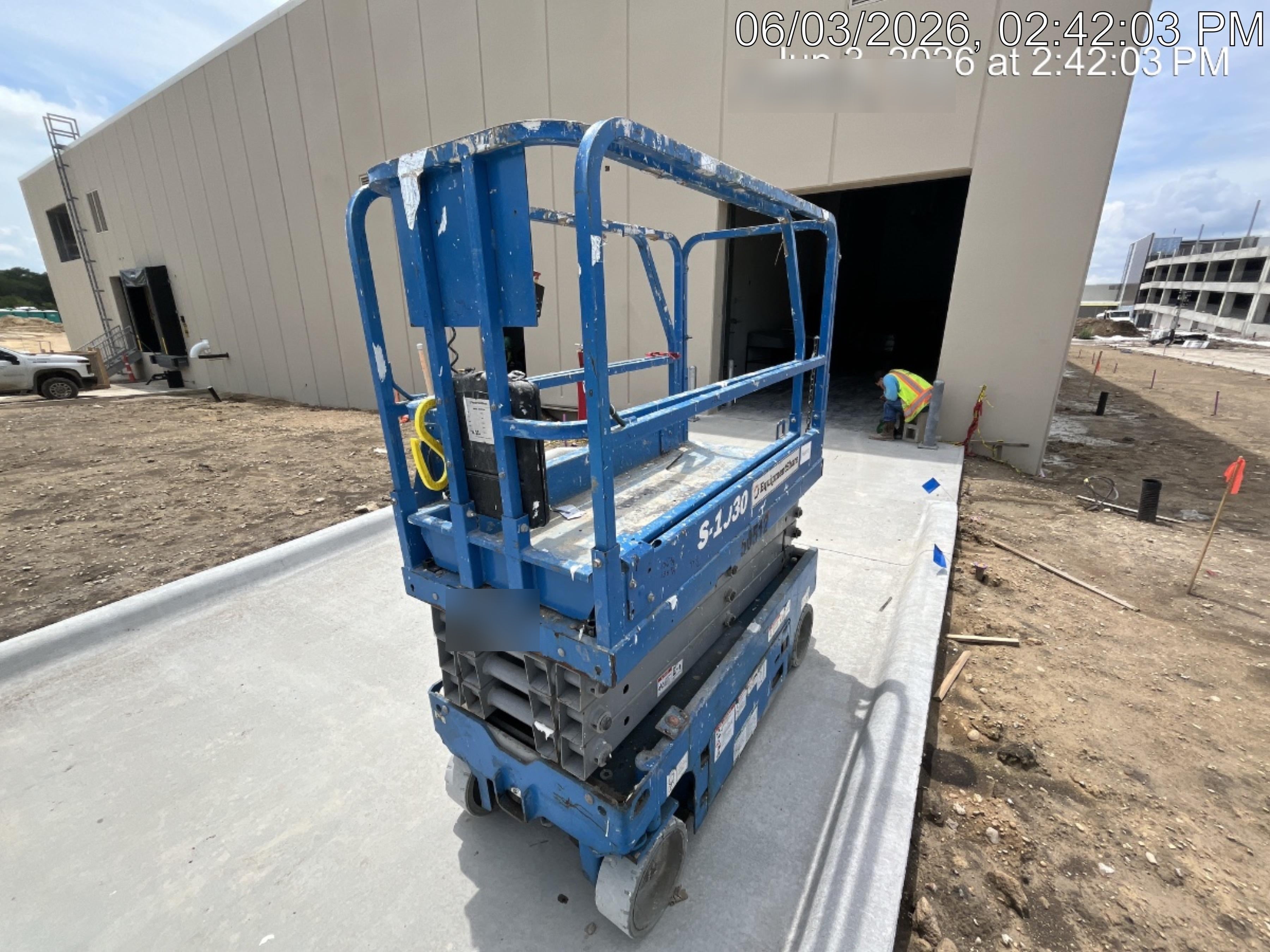 2019 Genie GS-1930 Fixed Rails with Chain Entry