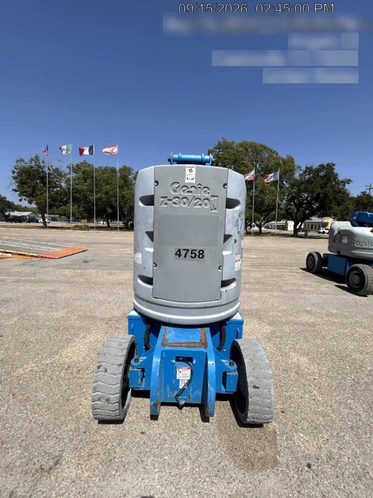 2017 GENIE Z-30/20 N