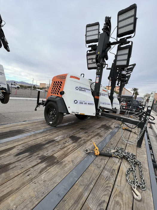 2023 Generac MLT2 Diesel, Flex Switch 120V Input, Powerzone Controller, 
(4) 320W LED Lights, 4kW Generator, 39.9 Gal Fuel Tank, 2" Ball, T3